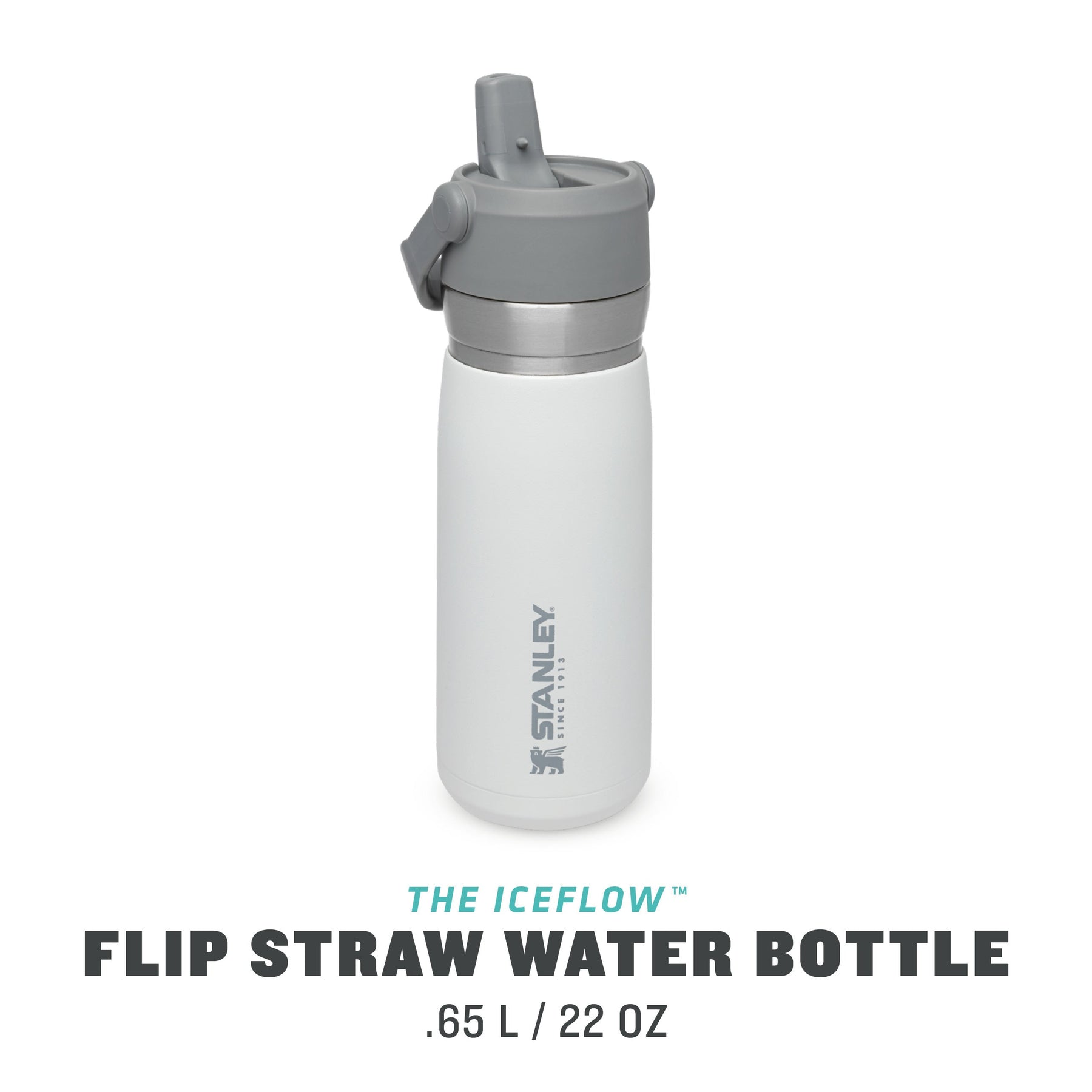 IceFlow Insulated Bottle with Fast Flow Lid | 36 oz Polar