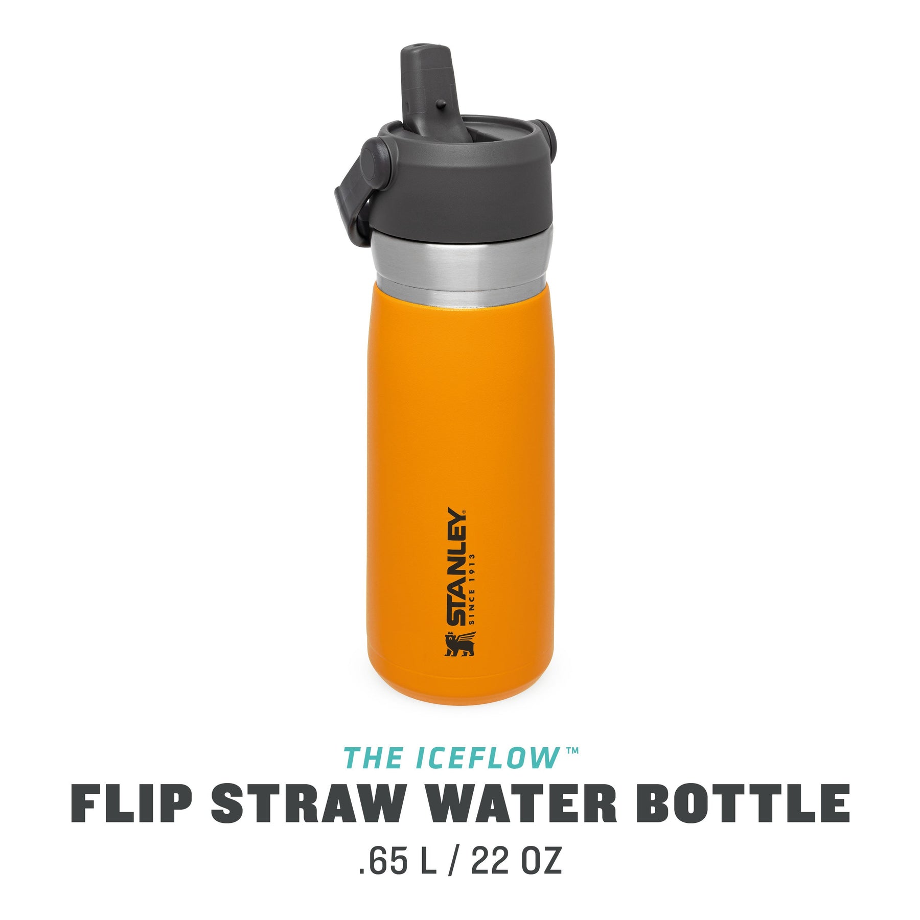 The IceFlow Flip Straw Tumbler, 30 OZ, Insulated Water