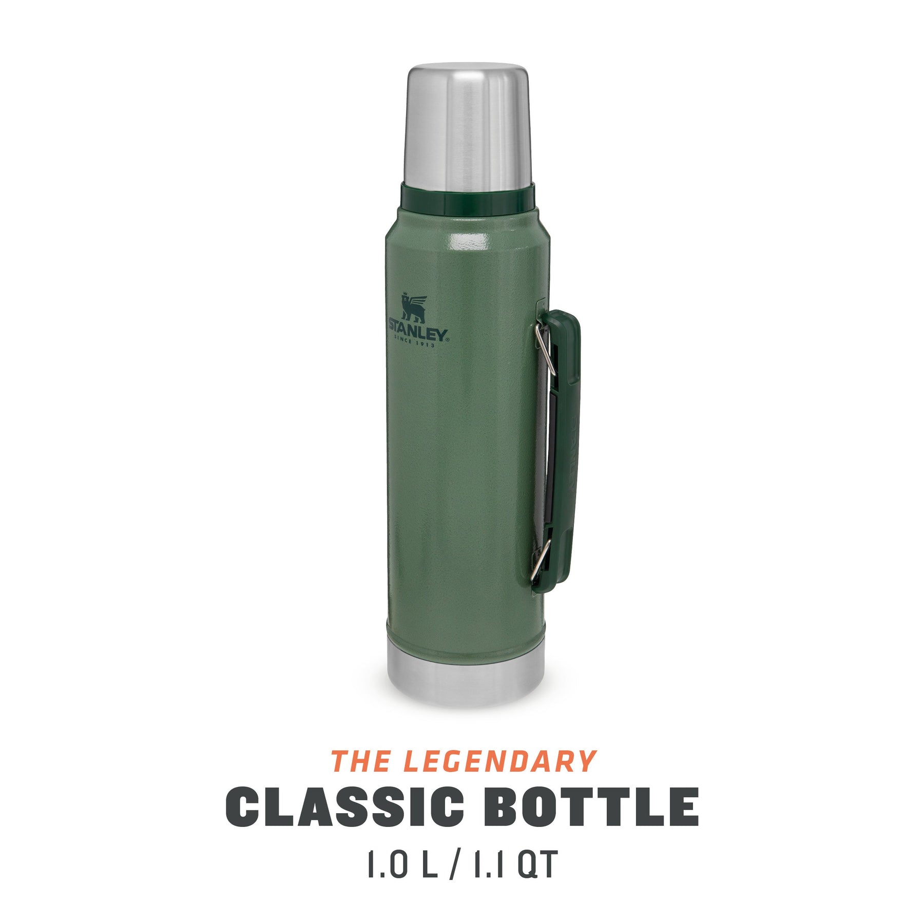 Stanley Legendary Classic Bottle 2.5 QT Hammertone Green