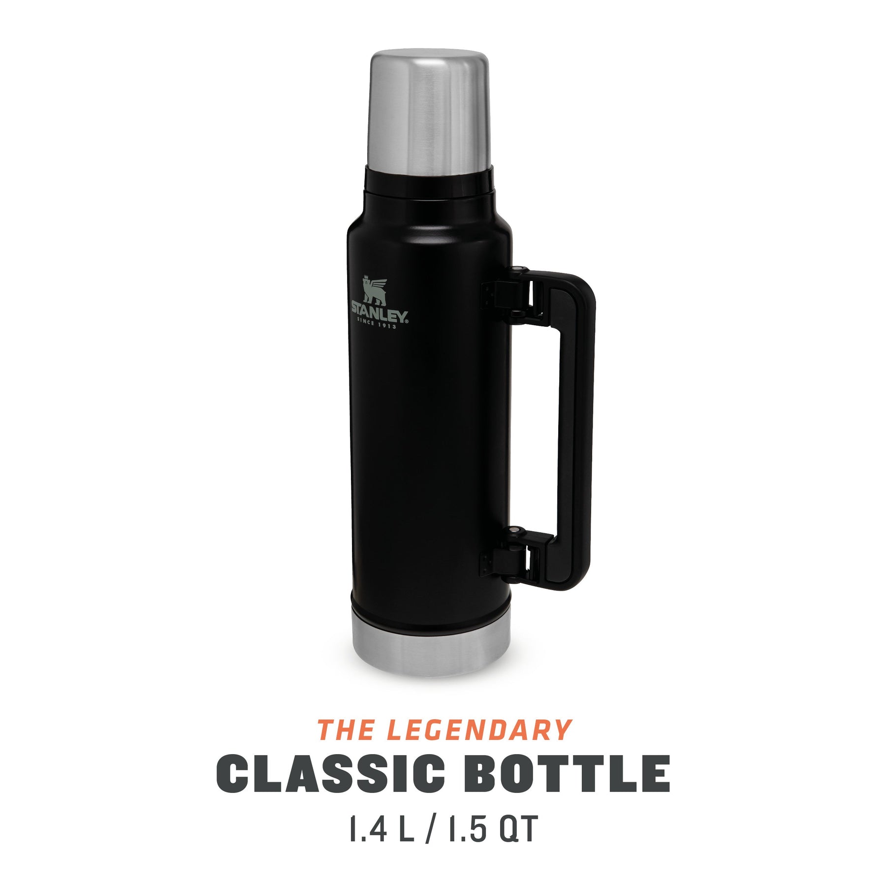 Stanley Classic Legendary Bottle | 1.5 qt, Blaze Orange