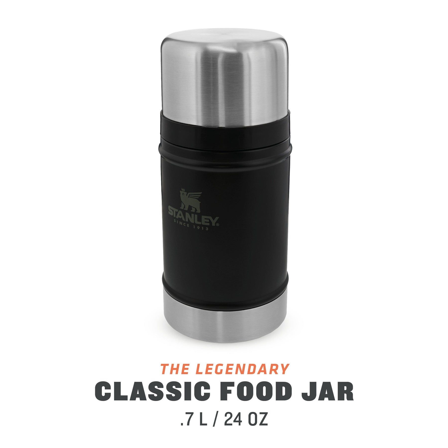  Stanley Classic Legendary Food Jar 0.4L Charcoal with