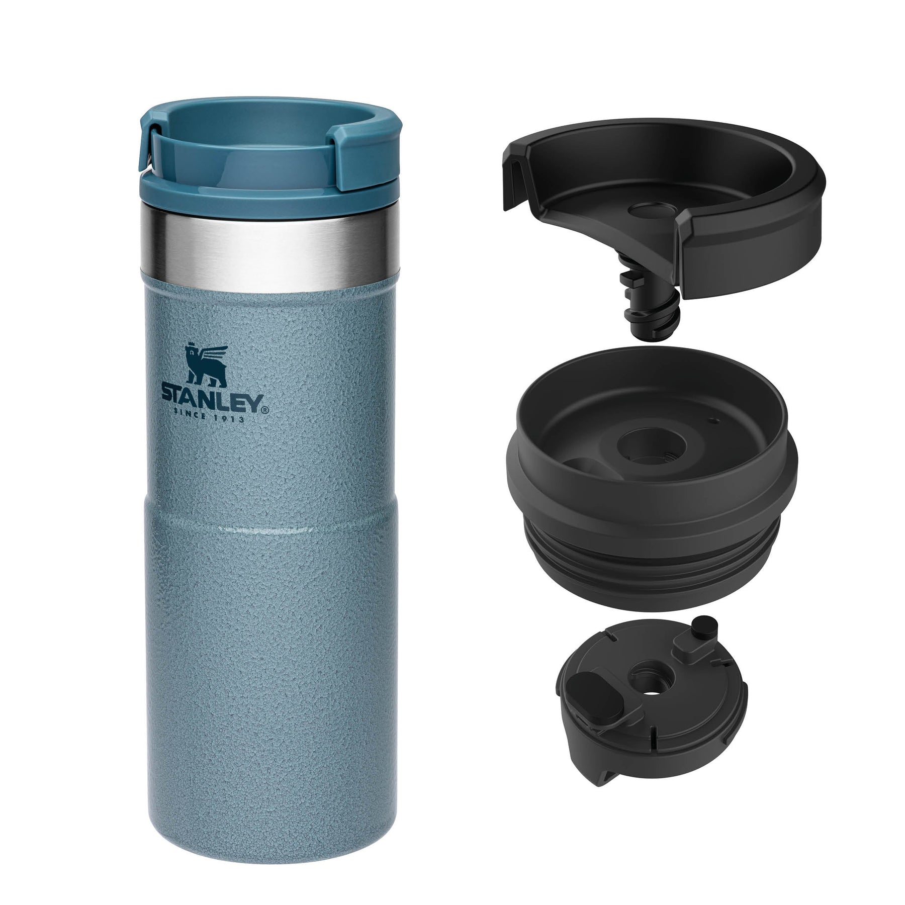 Stanley Classic Legendary Camp Mug Coffee Thermos 0.35L Ash - Double Wall  Vacuum Insulation - Stainless Steel Coffee Tumbler - Coffee Mug BPA Free 