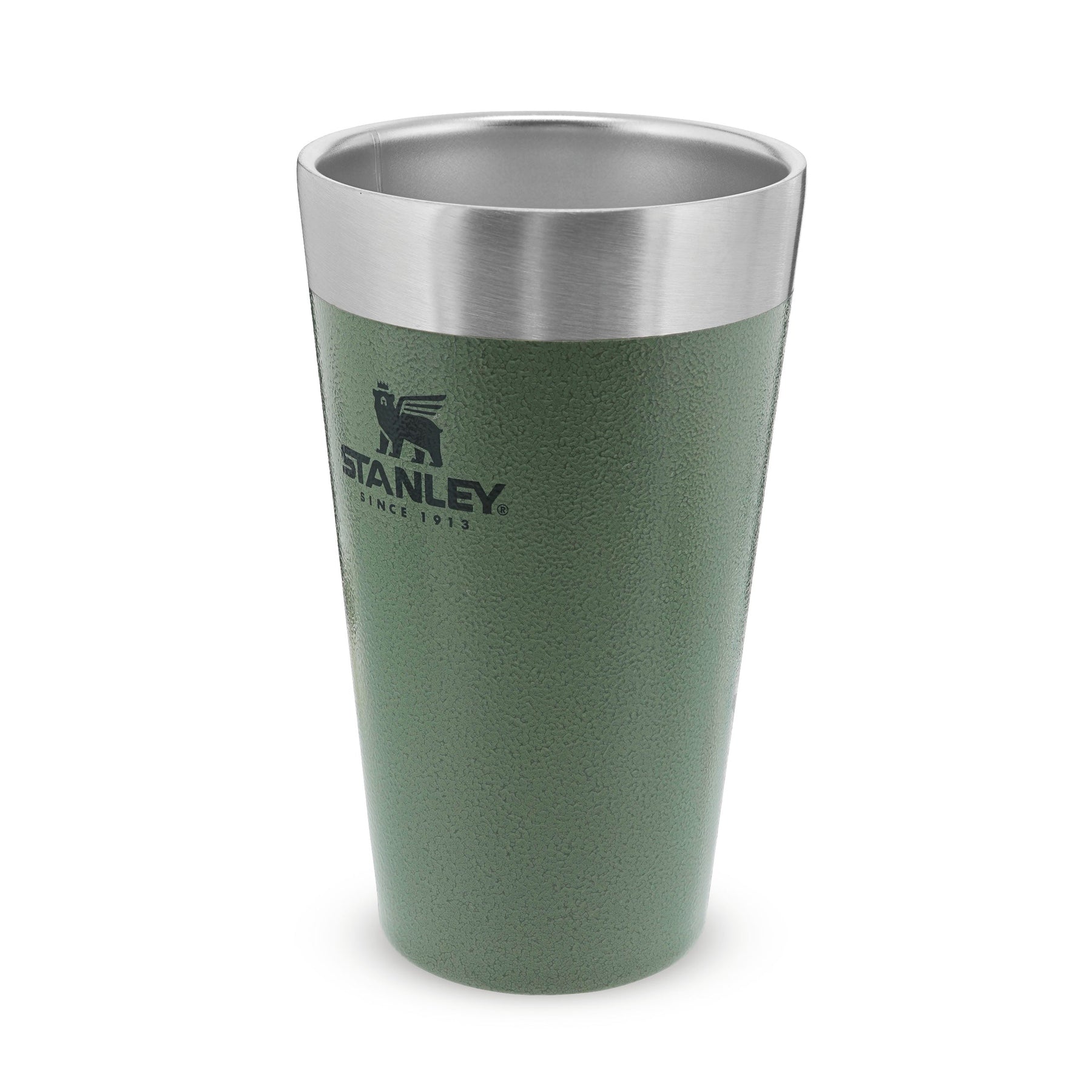  STANLEY Adventure Stacking Beer Pint 0.47L Charcoal - Travel Mug  Keeps Beer Cold for 4 Hours - Stainless Steel Beer Mug - Stacks Infinitely  - Double Wall Vacuum Insulation - Dishwasher Safe : Sports & Outdoors