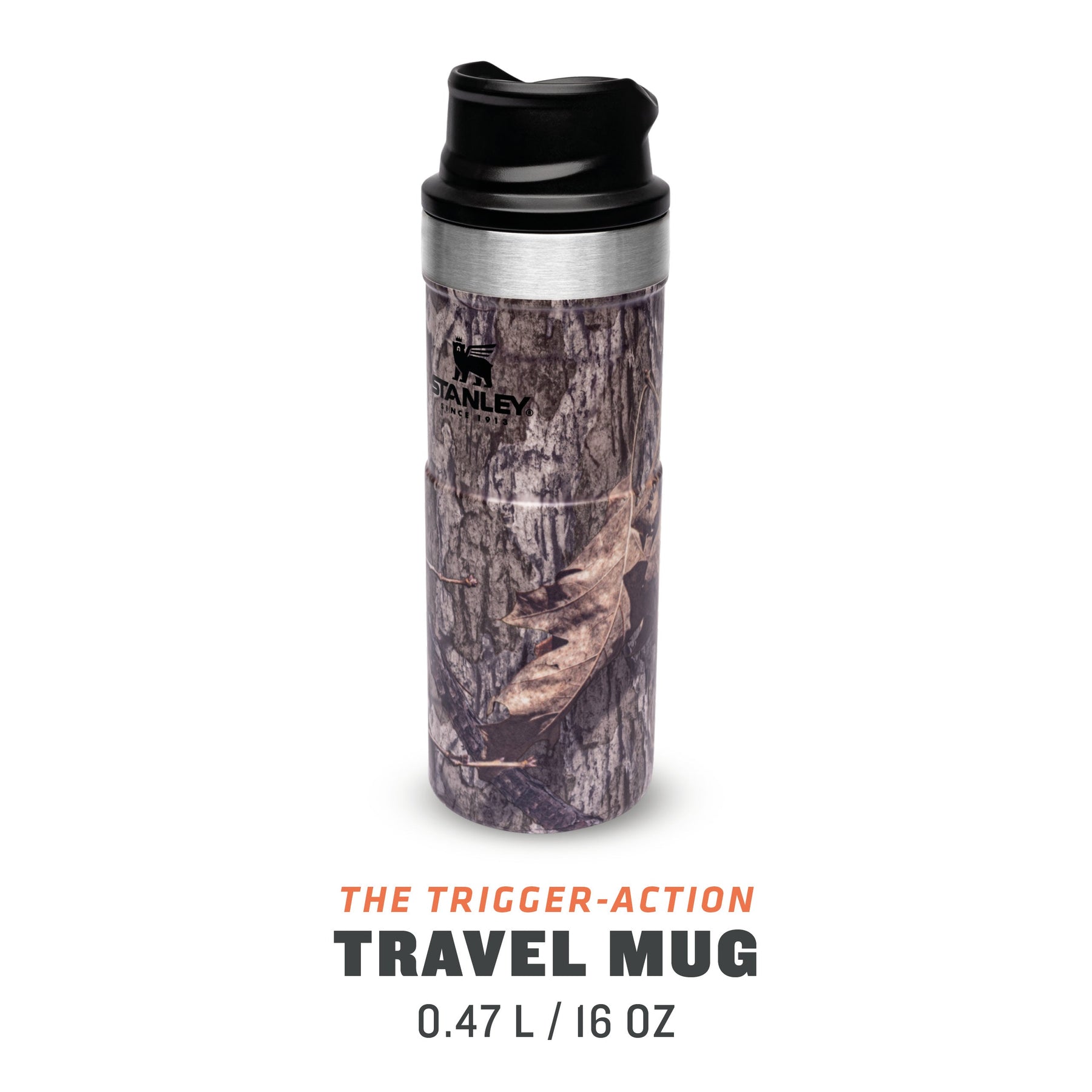 Stanley The Trigger-Action Travel Mug 470 ml, dark blue, thermos