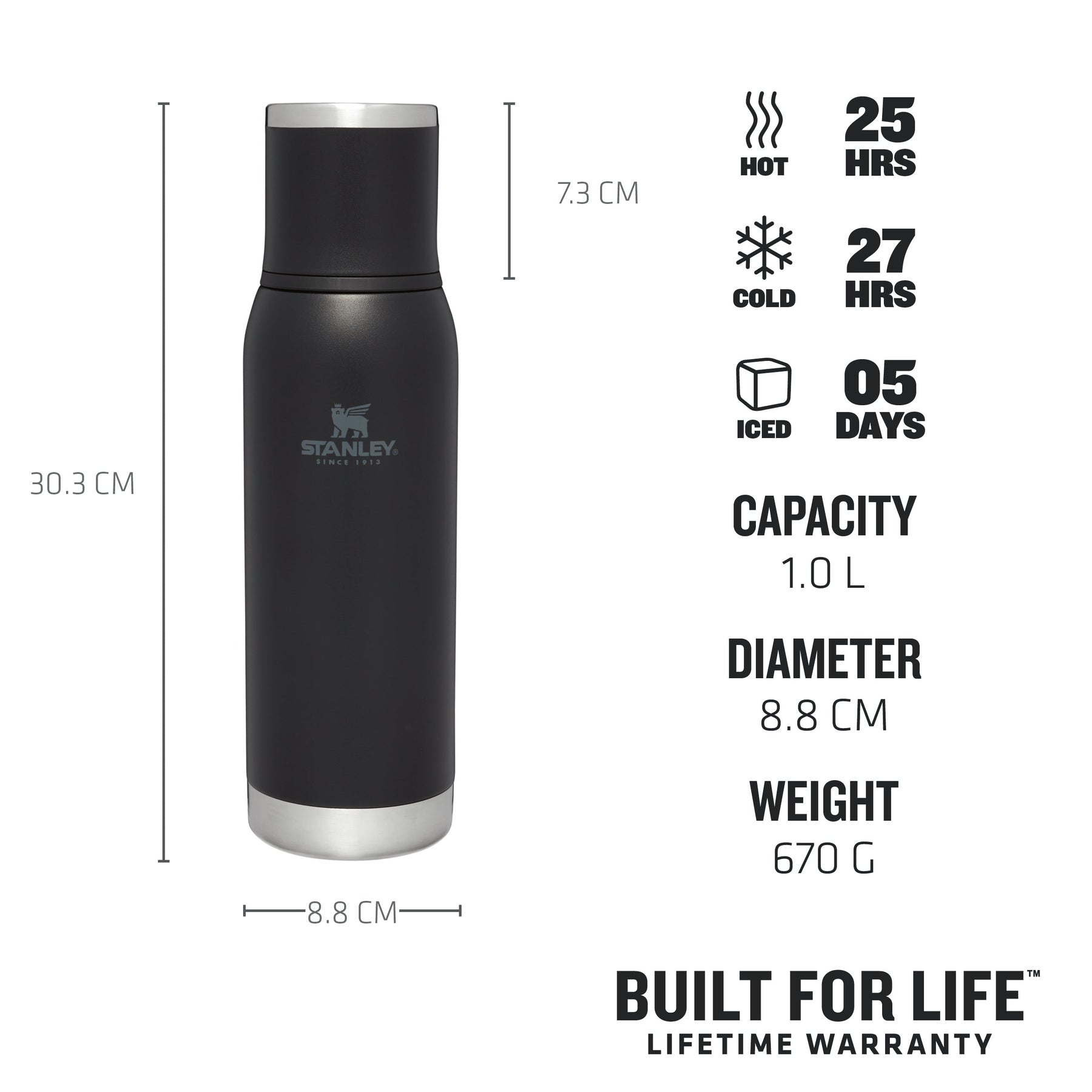 Vaso Térmico Hydro Flask 473ml All Around™ Tumbler Black Hydro Flask