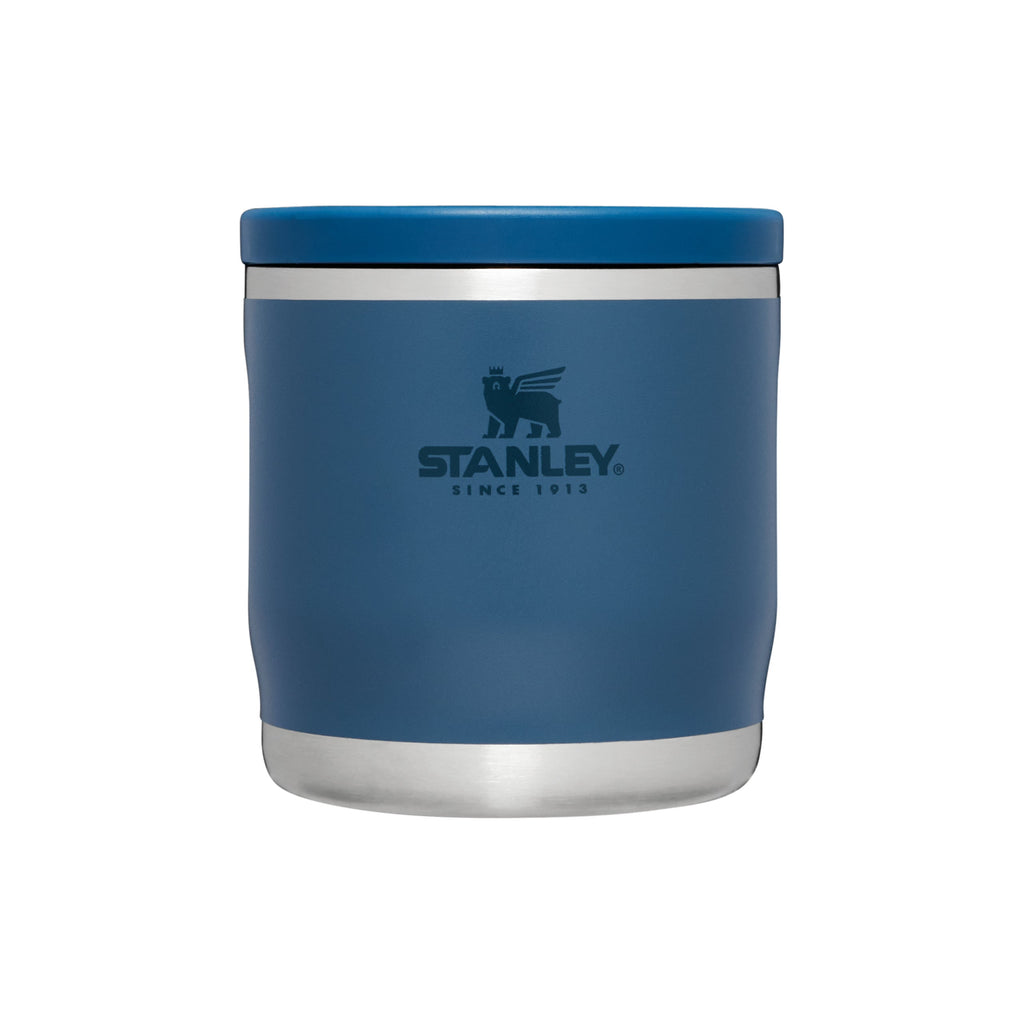 Stanley Classic Legendary Food Jar 0.4L Charcoal with Spork - BPA Free  Stainless Steel Soup Flask - Keeps Cold or Hot for 7 Hours - Leakproof 