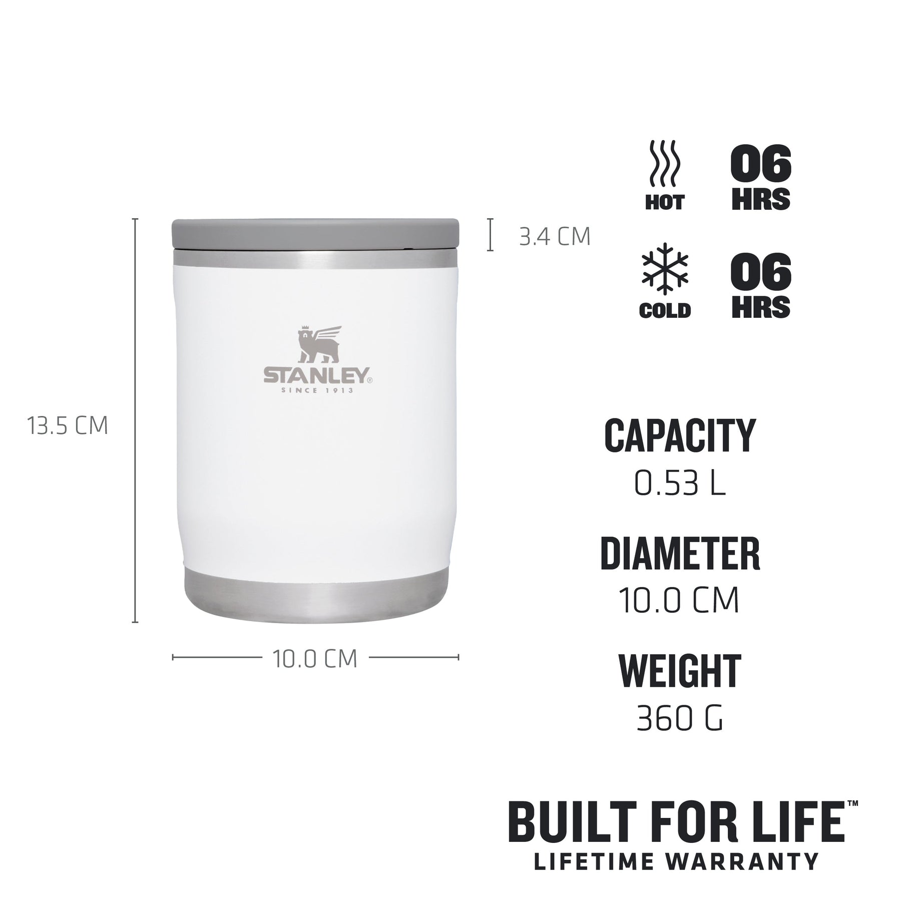 Stanley Adventure Vacuum Food Jar 0.5 Litres – GatoMALL - Shop for Unique  Brands