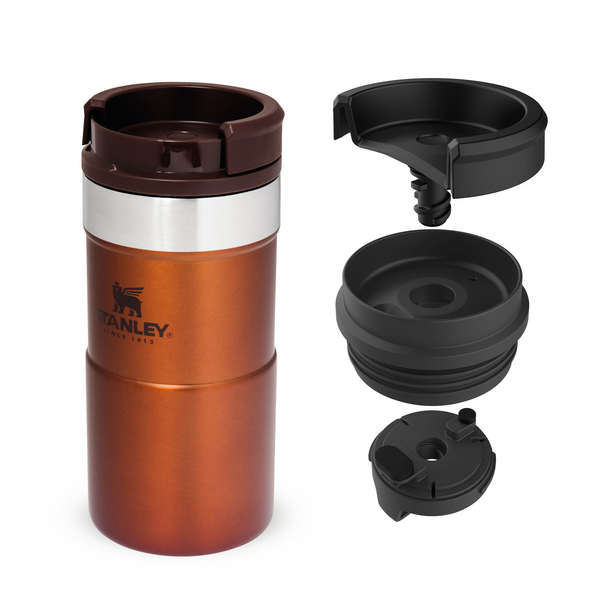 STANLEY NeverLeak Leakproof Travel Mug 0.25L - Keeps Hot for 3 Hours -  Thermos Flask for Coffee, Tea…See more STANLEY NeverLeak Leakproof Travel  Mug