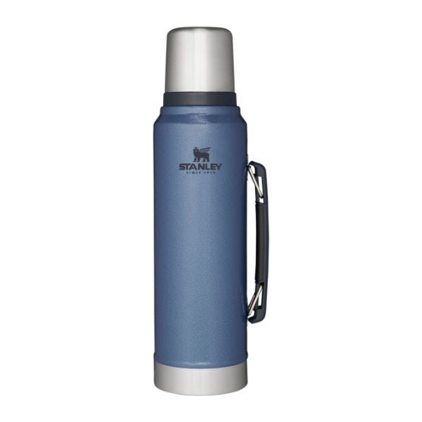 New STANLEY Classic Vacuum Insulated 1.9 Litre Thermos Flask Black
