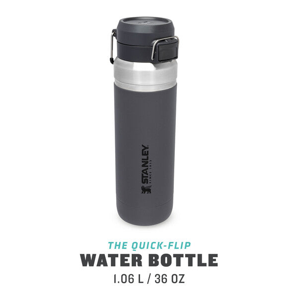 QuickFlip waterbottle Shale - Black & Blue Shop