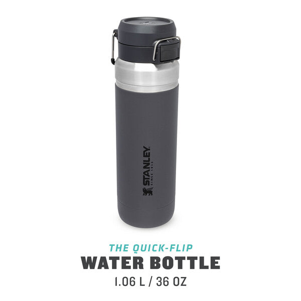 STANLEY Quick Flip Stainless Steel Water Bottle .47L / 16OZ Charcoal –  Leakproof Metal Water Bottle …See more STANLEY Quick Flip Stainless Steel  Water