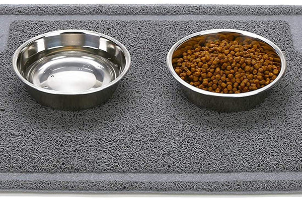 DogBuddy Dog Food Mat, Small (19x12), Large (24x16), XXL (32X24), Nonslip Pet  Food Mat, Silicone Dog Bowl Mat, Washable Dog Mat for Food and Water,  Waterproof Dog Food Mats for Floors 