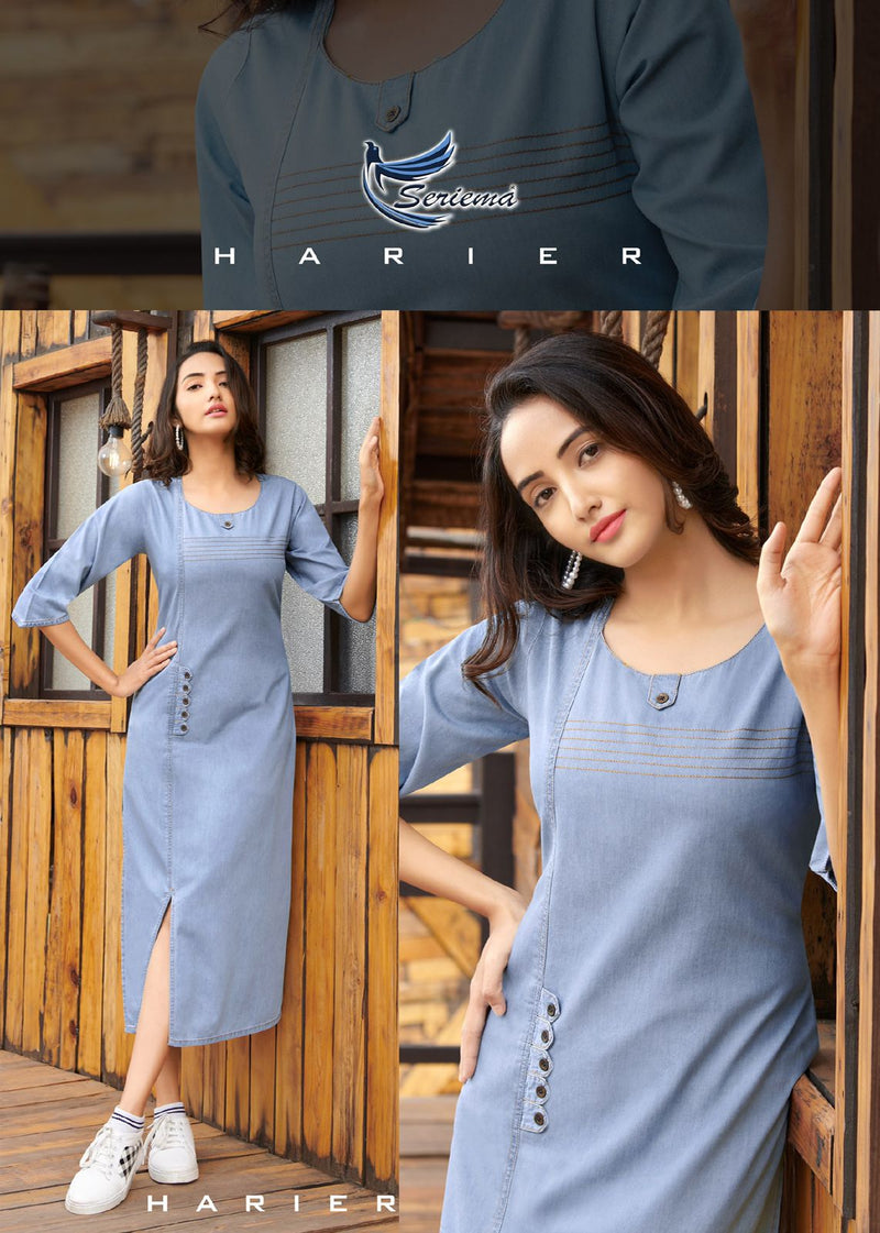 Cotton Long Kurti With Palazzo Pants Gs100 Skyblue | VAARMOR FASHION