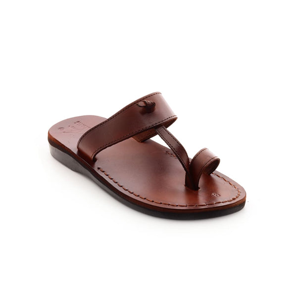 Vliegveld Seraph veeg Calisto - Leather toe ring sandal – Holysouq - Handmade Leather Creations