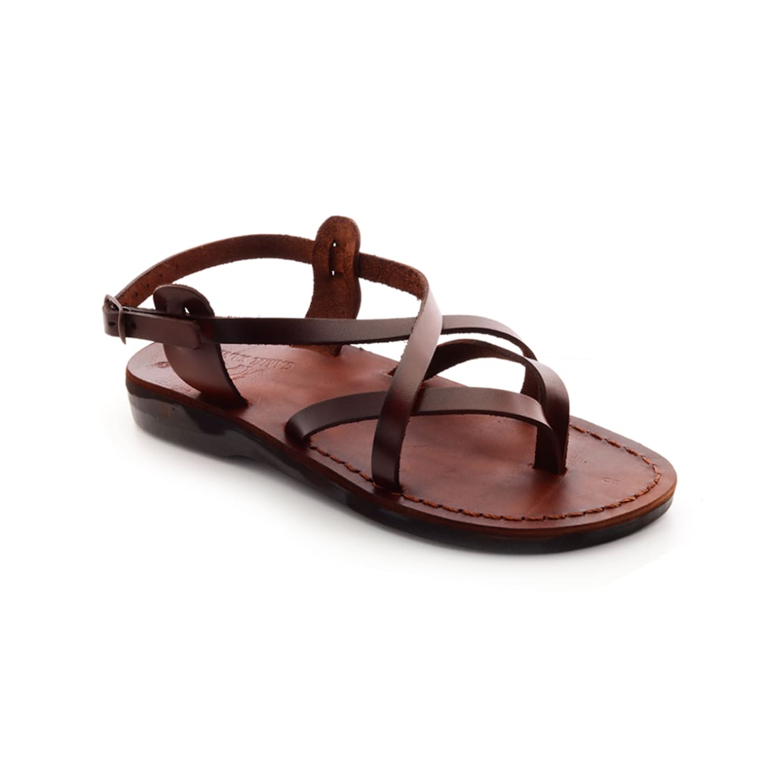 Shafir - Leather strappy Jesus sandal – Holysouq - Handmade Leather ...