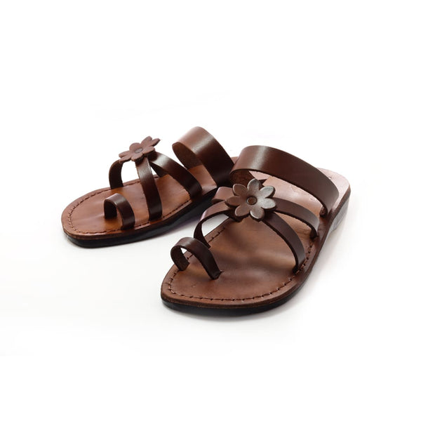 Ares - Black leather sandal with ankle strap – Holysouq - Handmade Leather  Creations