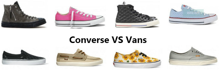 CONVERSE VS. VANS – THE PERFECT DUEL! – Baggins Shoes