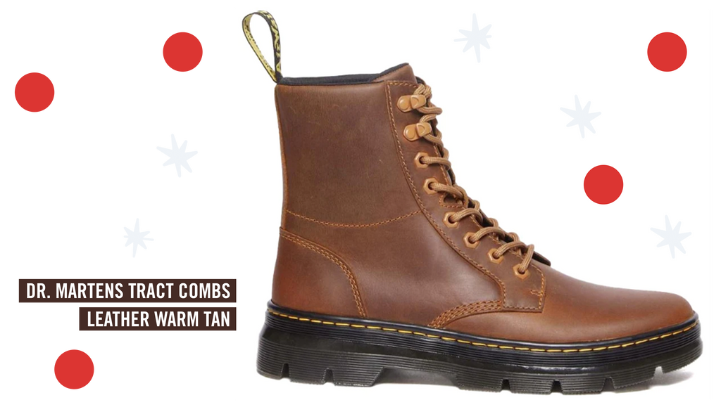 Dr. Martens Tract Combs Leather Warm Tan