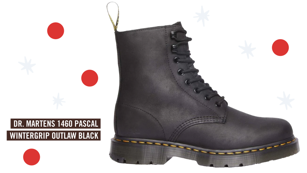 Dr. Martens 1460 Pascal Winter-grip Outlaw Leather Black WP