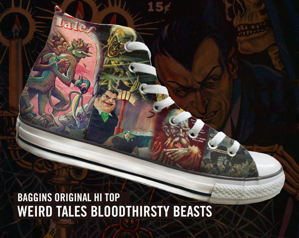 Baggins Original Hi Top Weird Tales: Bloodthirsty Beasts