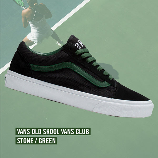 Vans Old Skool Vans Club Stone / Green