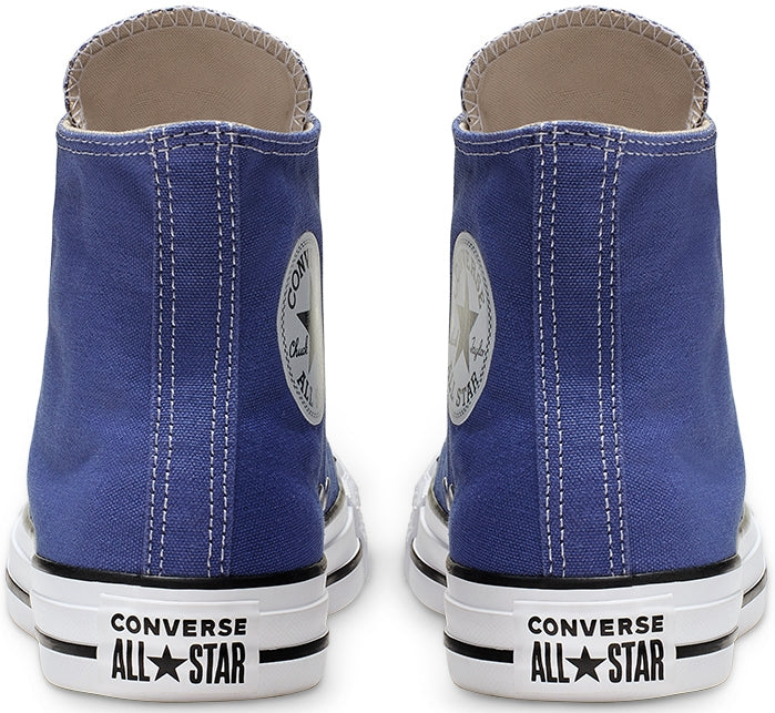 washed indigo converse high tops