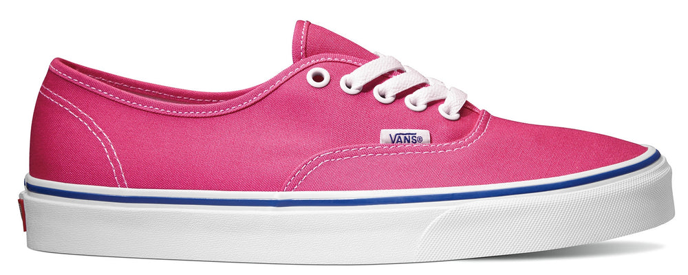 pink canvas vans