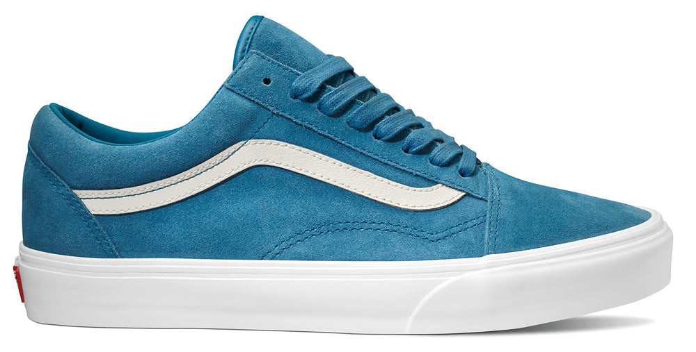 blue vans suede