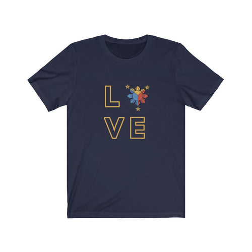 I Love LV - Ladies Short Sleeve Jersey T-Shirt