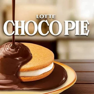 LOTTE Choco Pie Premium Cacao ( 6PC) 棉花糖夹心可可巧克力派