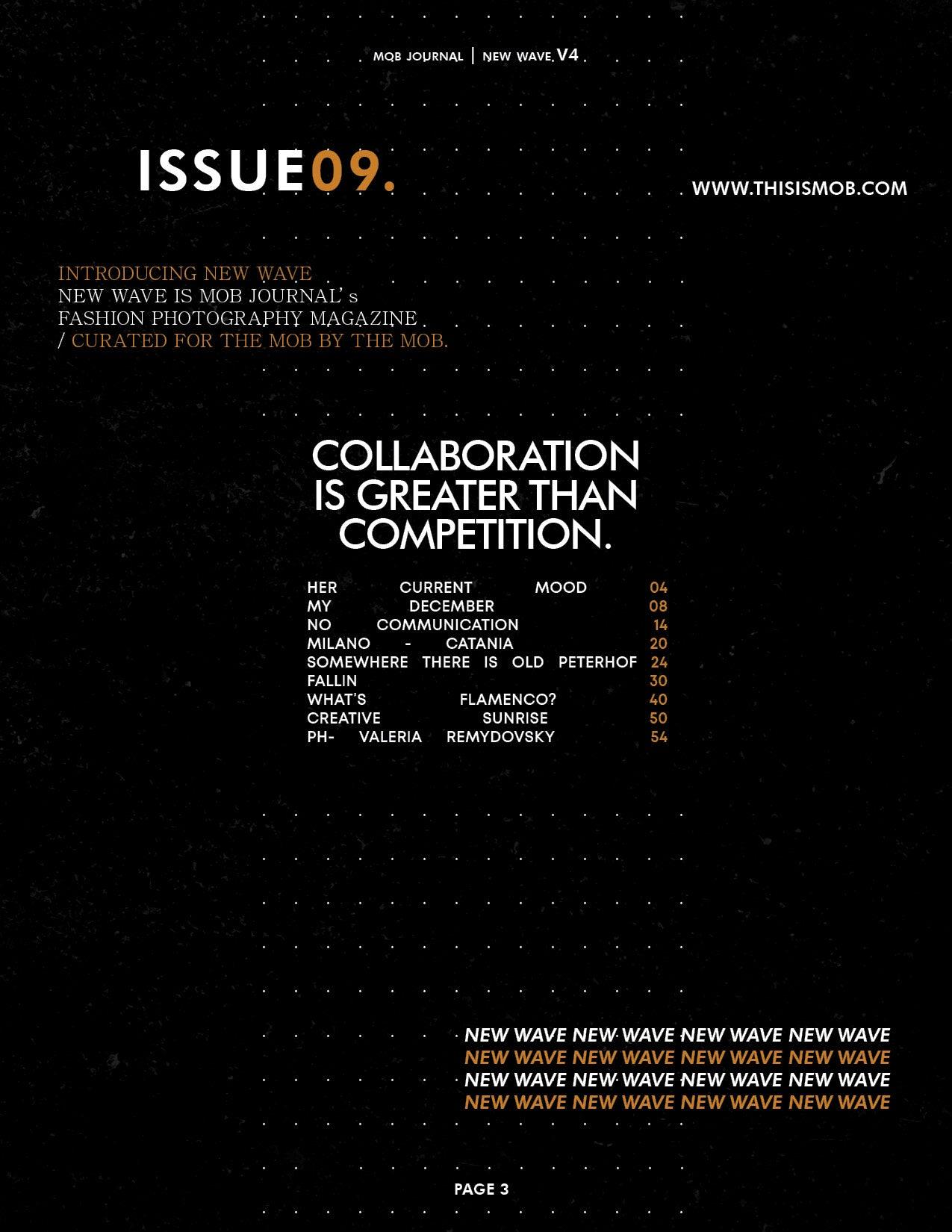 NEW WAVE | VOLUME FOUR | ISSUE #09 – Mob Journal