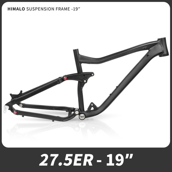 Himalo Bicycle Frame Full Suspension Frame 29er 27 5er Aluminium Alloy Ebike Mod Shed