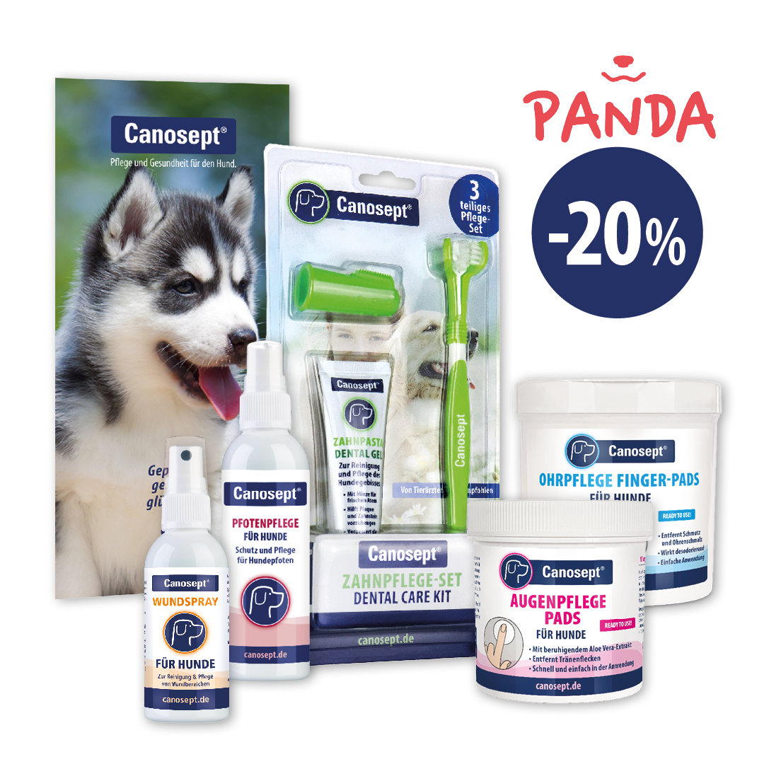 Canosept & Panda Hausapotheke zur Gesundheit Ihres Hundes