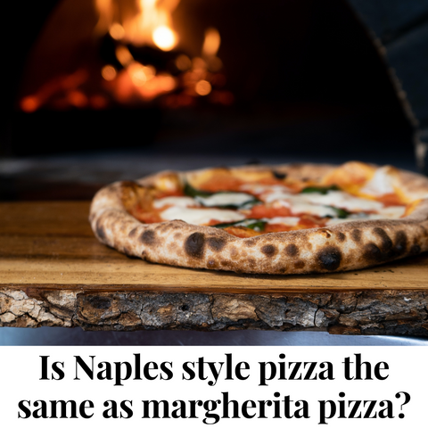 Neapolitan pizza and fireplace