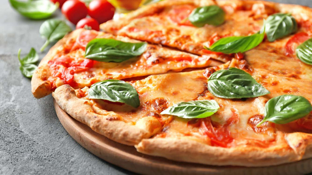 San Marzano Tomato Sauce Recipe - traditional margherita pizza - Pizza Bien