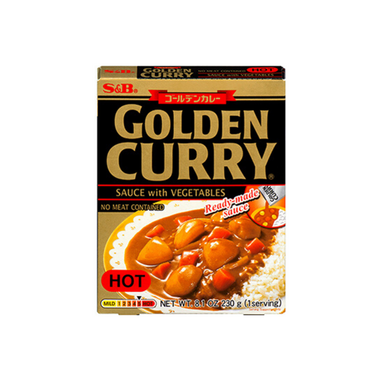 S&B Golden Curry medium hot 240g (Japanese curry)