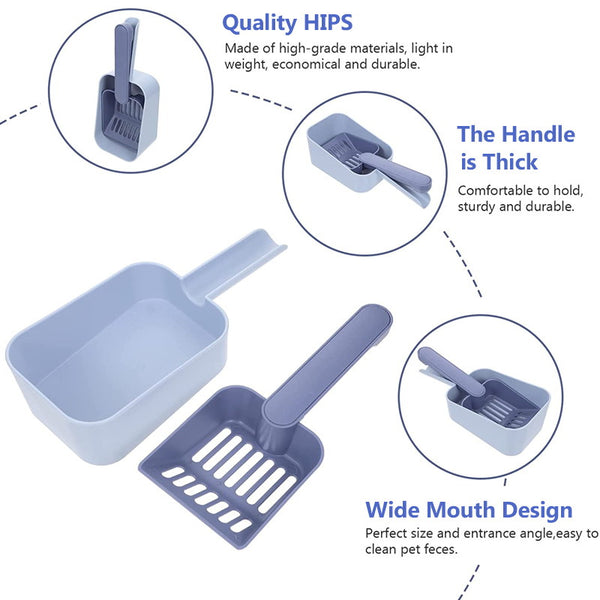 high-quality cat litter scoop details