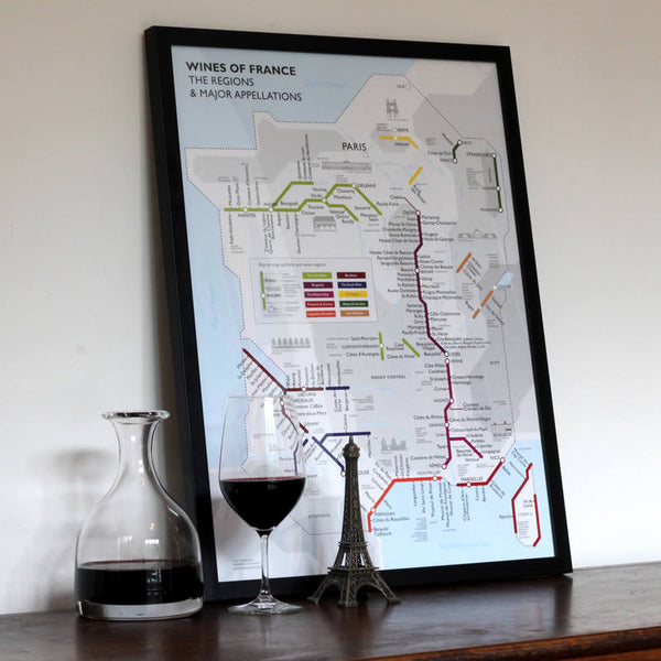 De Long Metro Wine Map