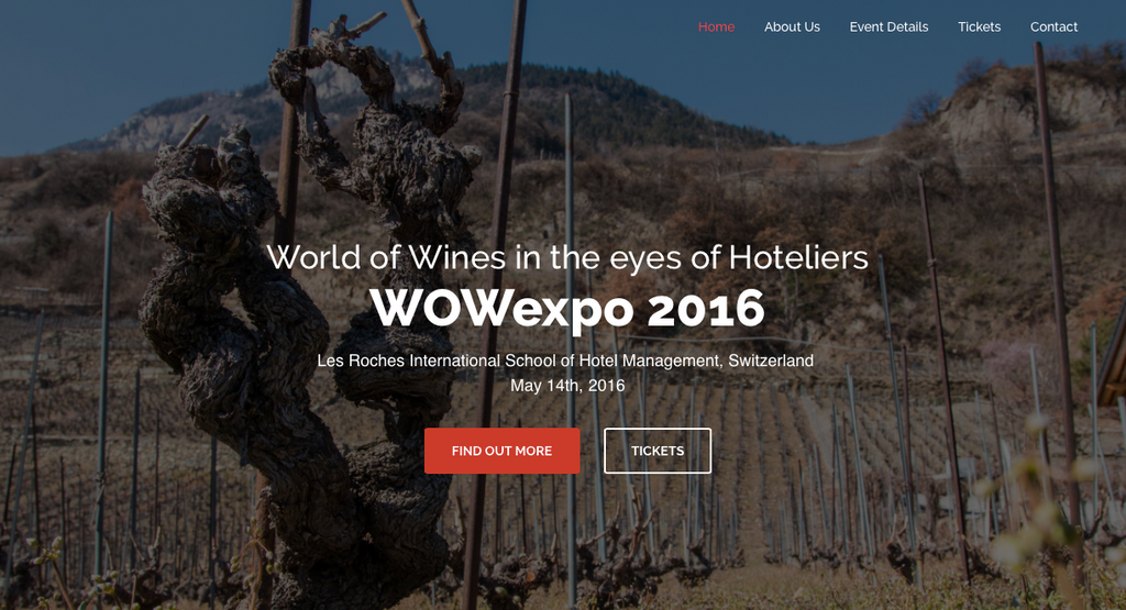 WOWexpo 2016, Les Roches, Switzerland