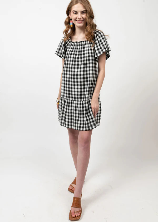 Uncle Frank Checked Out Dress