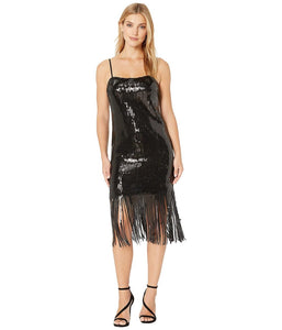 roxy sequin fringe dress