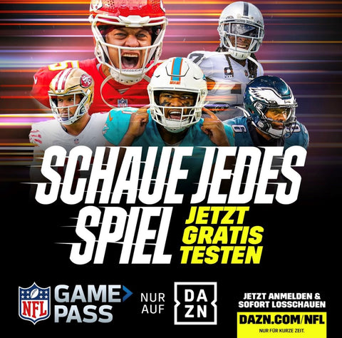 NFL Gamepass auf DAZN Kosten gratis Test