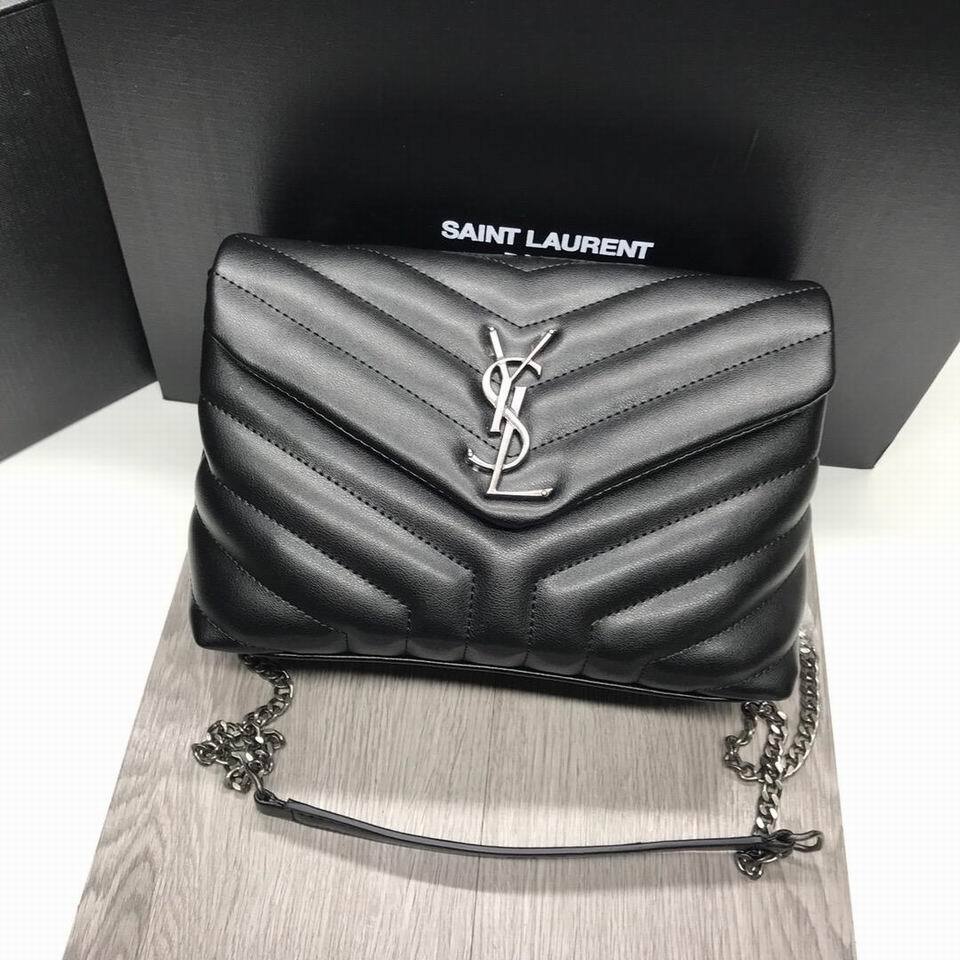 ysl women leather shoulder bags satchel tote bag handbag shoppin