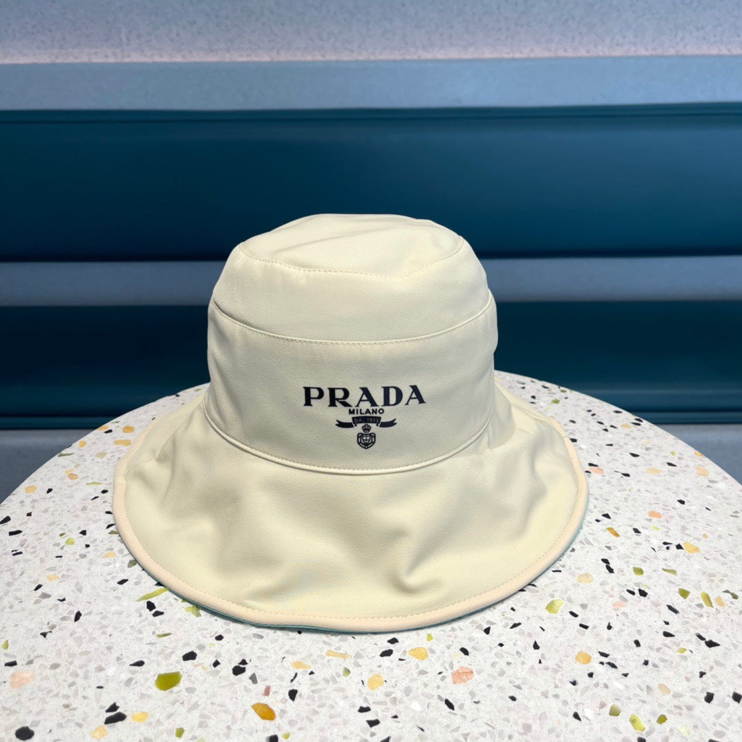 Prada Women's Men Embroidery Logo Adjustable Travel Hat Sport Cap 040199