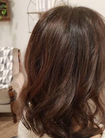 Brown natural hair color report. @salong_naturnara