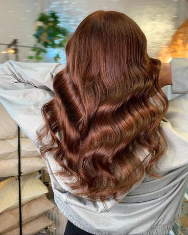 Get a Natural-Looking Copper Brown with 100% Organic Hair Dye. – Radico USA