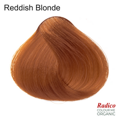 Reddish Blonde Organic Hair Color.