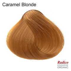 Caramel Blonde Organic Hair Color.
