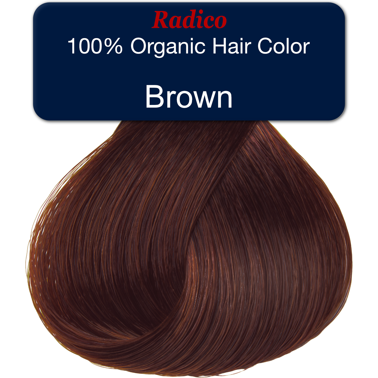 Brown - Non-Toxic & 100% Organic Hair Dye – Radico USA