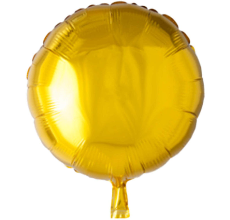 Folie helium ballon Rond goud